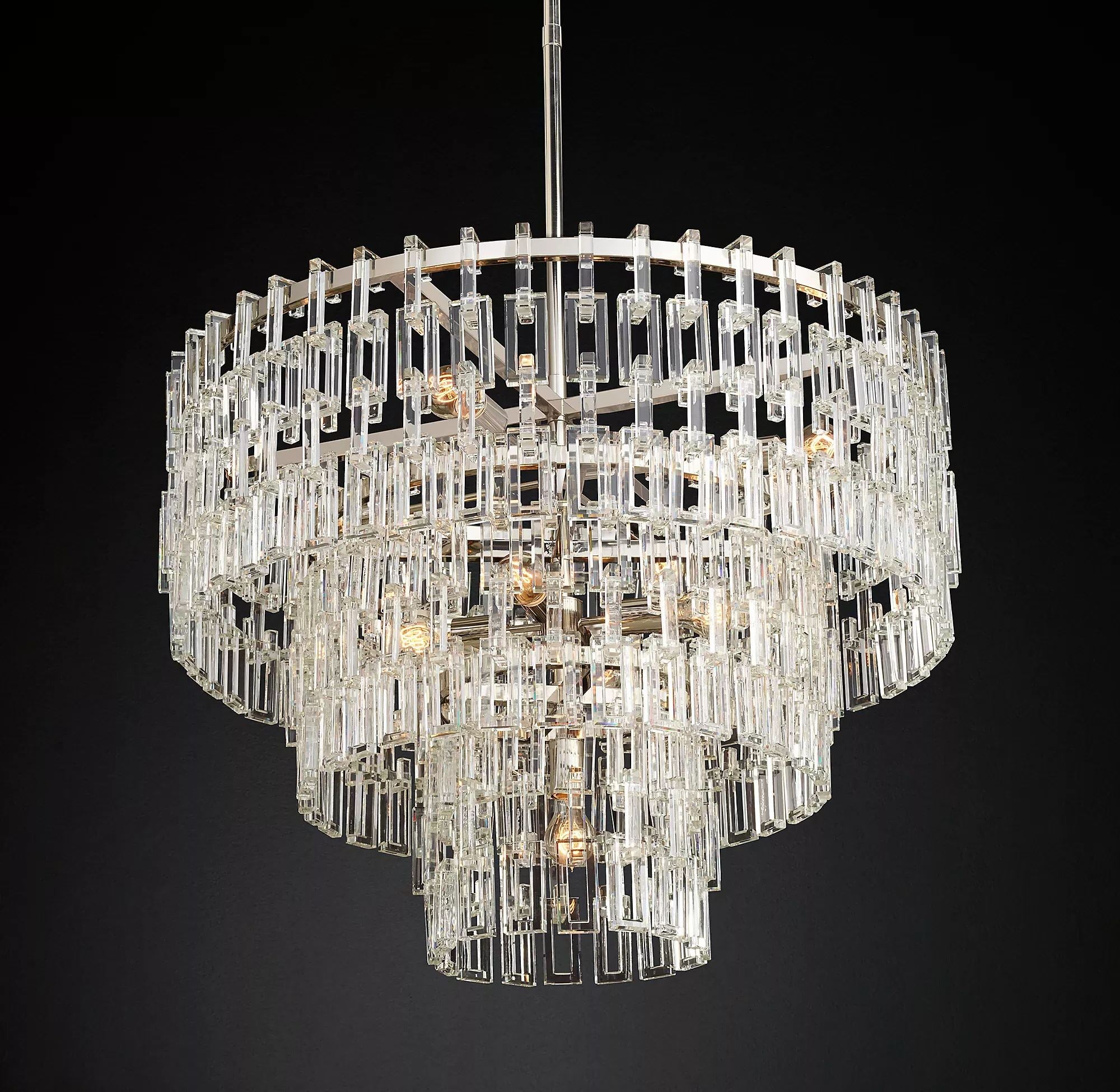 Marignan Tiered Round Chandelier 36"