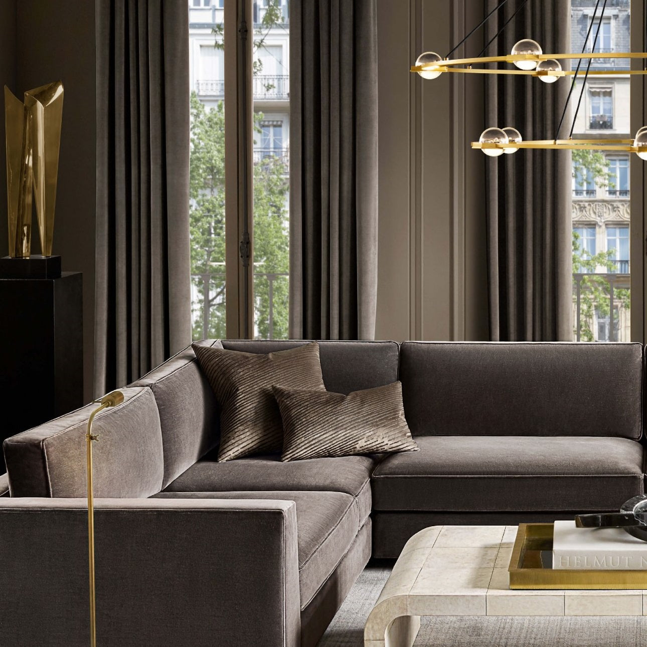 Éclatant Vintage Two-tier Round Chandelier 48"-konalight