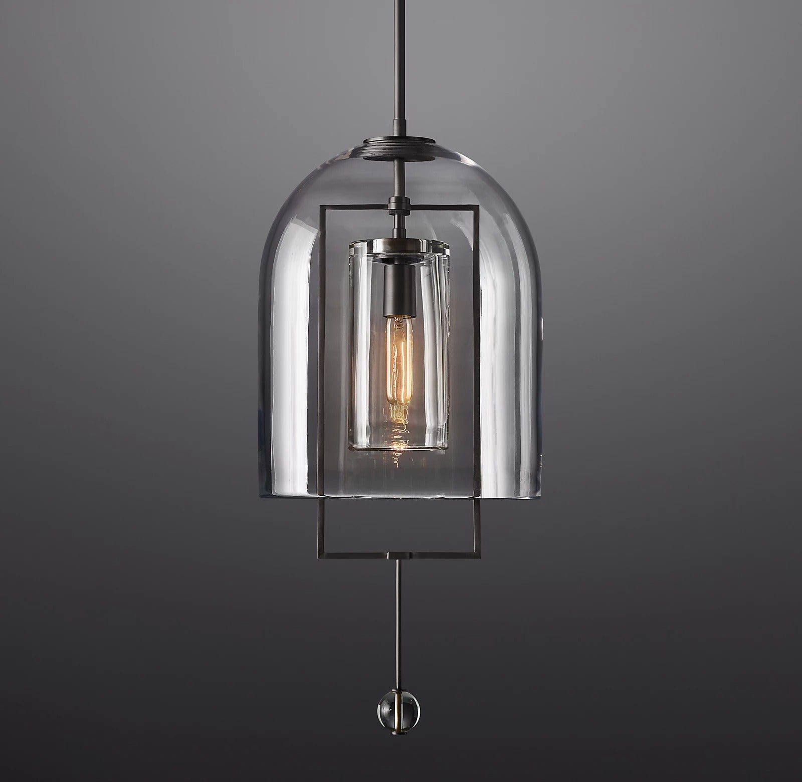 Fulcrum Modern Minimalist Design Sense Pendant Light 13" For Living Ro
