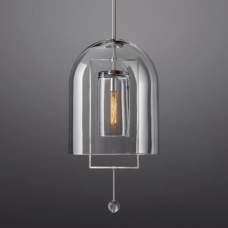 Fulcrum Glass Grand Pendant Light 13"-konalight