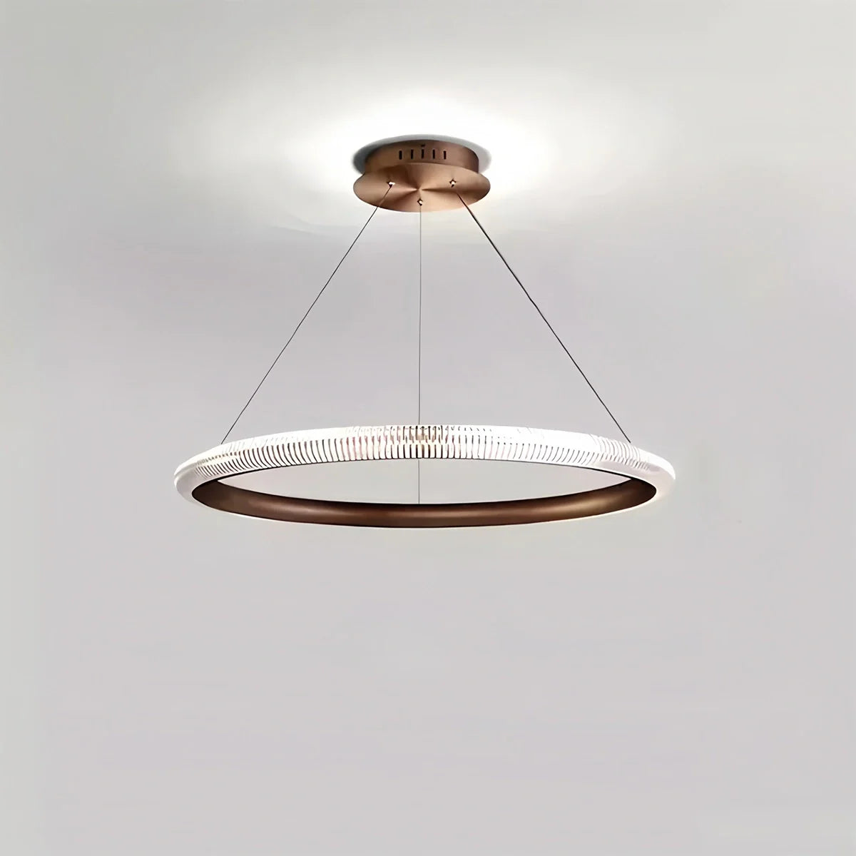 Eloer Nordic Circular Chandelier for Living Room