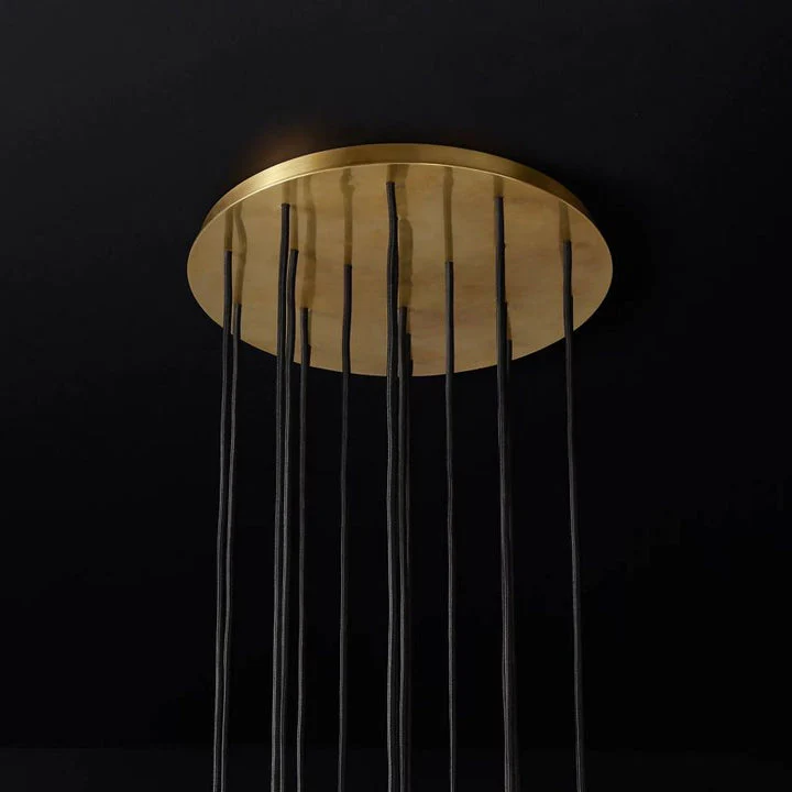 Boule De Crystal Ball Cluster Chandelier D19"-konalight