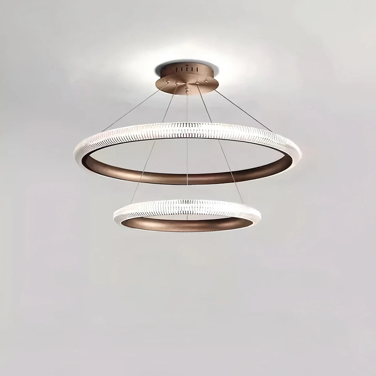 Eloer Nordic Circular Chandelier for Living Room