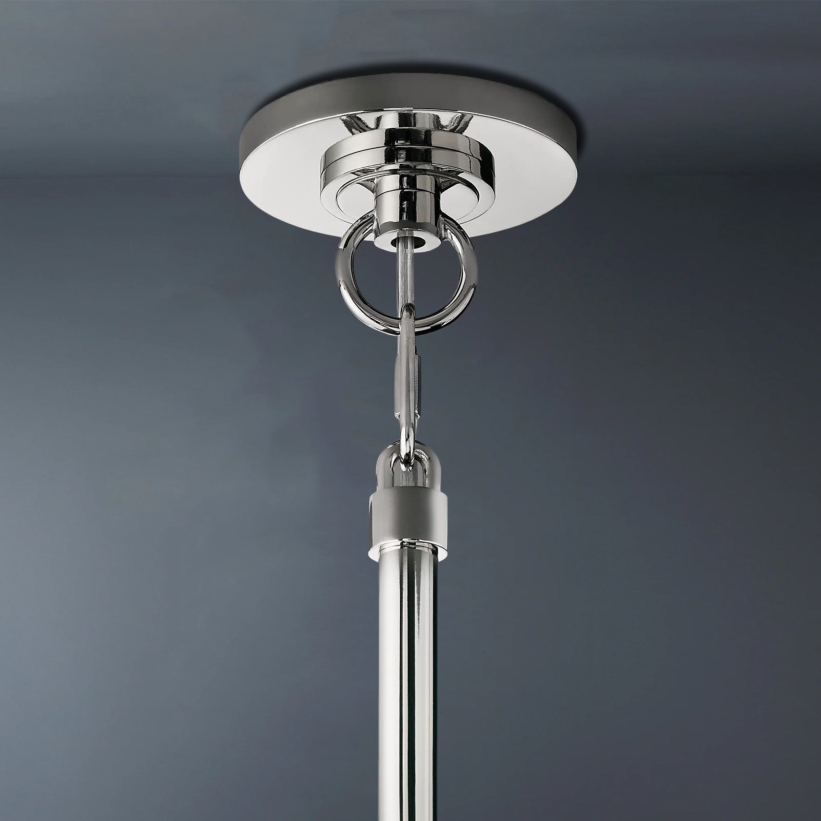 Boule De Crystal Ball Clear Glass Round Chandelier 24"-konalight