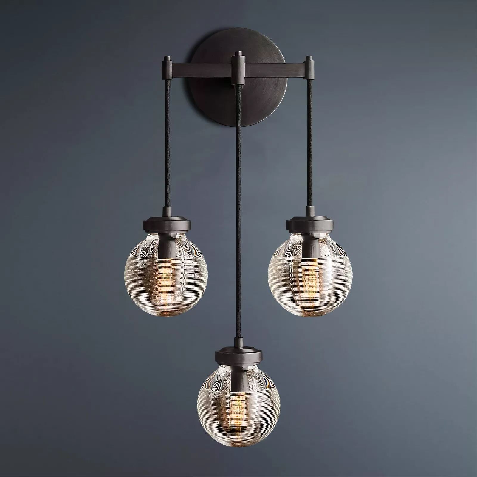 Pearl Triple Wall Sconces,Wall Lamps-konalight