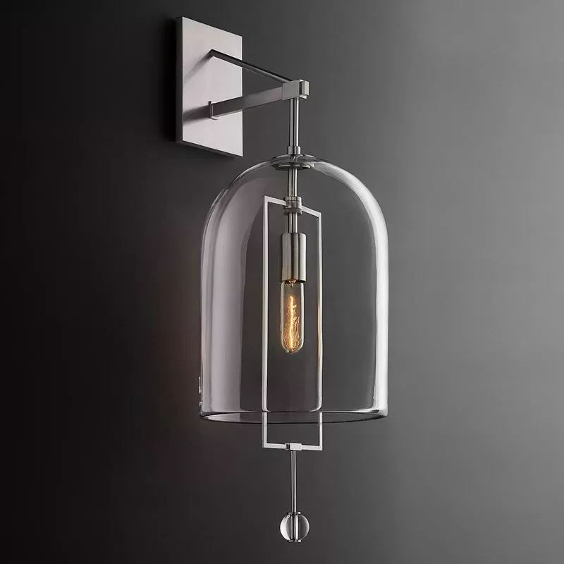 Fulcrum Glass Grand Wall Sconce 29"-konalight