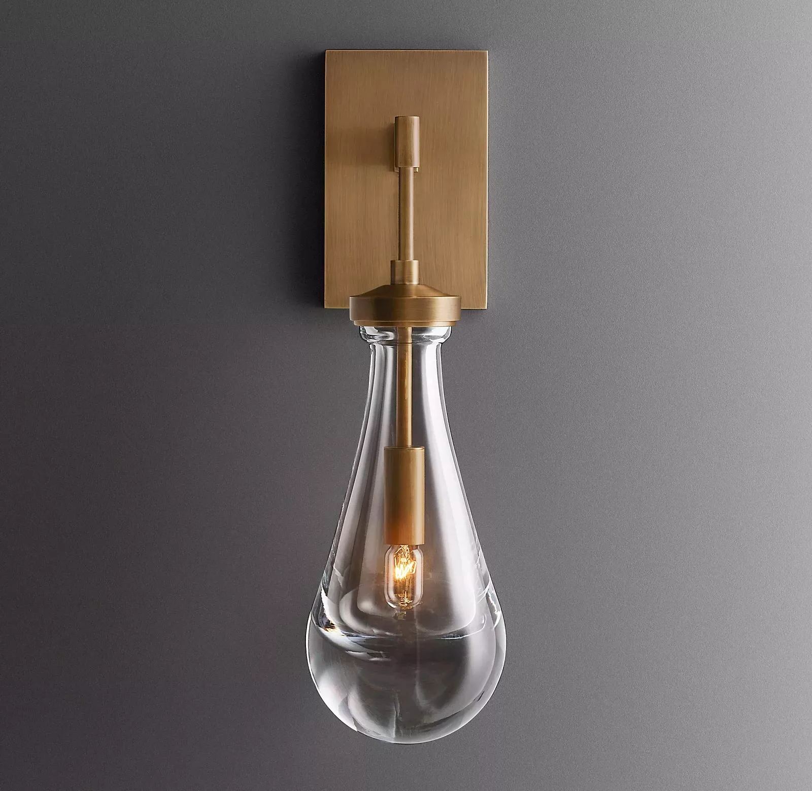 Raindrop Wall Sconce,Rain Wall Light(Rod)