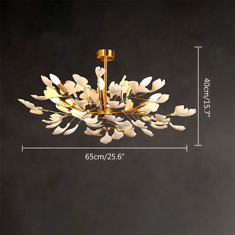 Eloer Gingko Chandelier-A for Bedroom Living Room