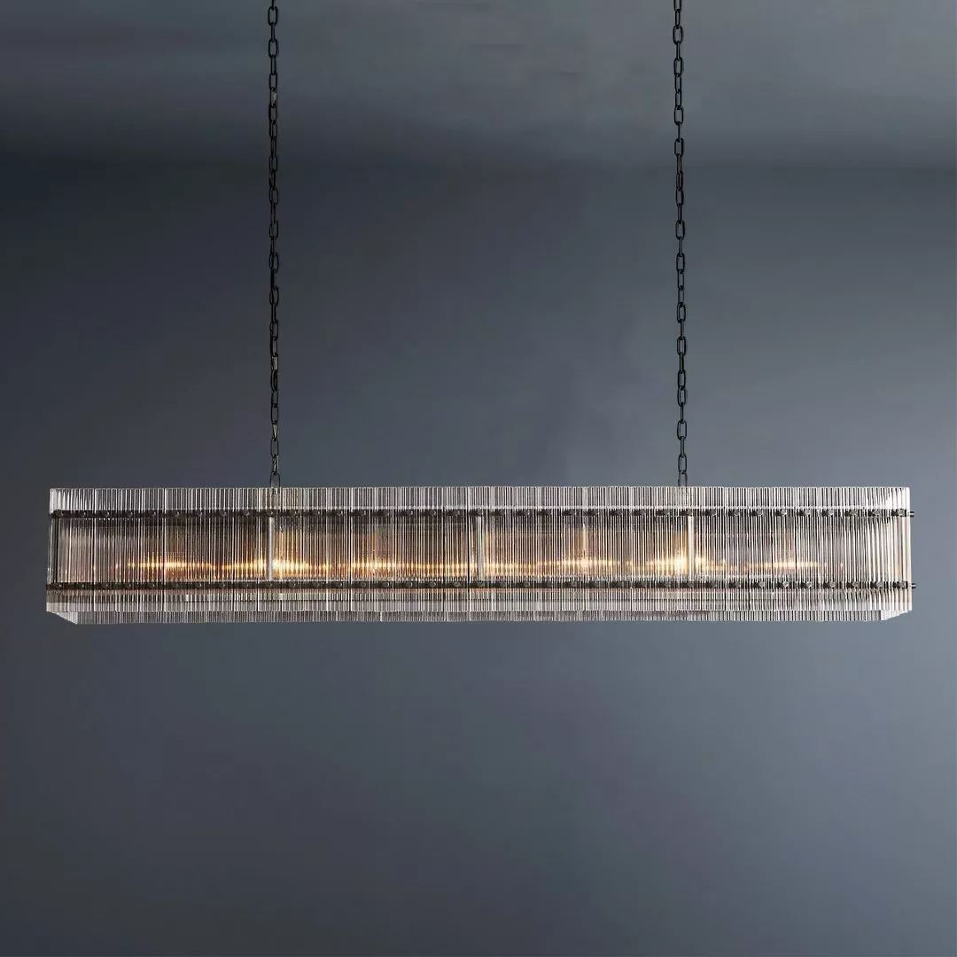 Modern San Marcol Cake Linear Luxury Chandelier 72"