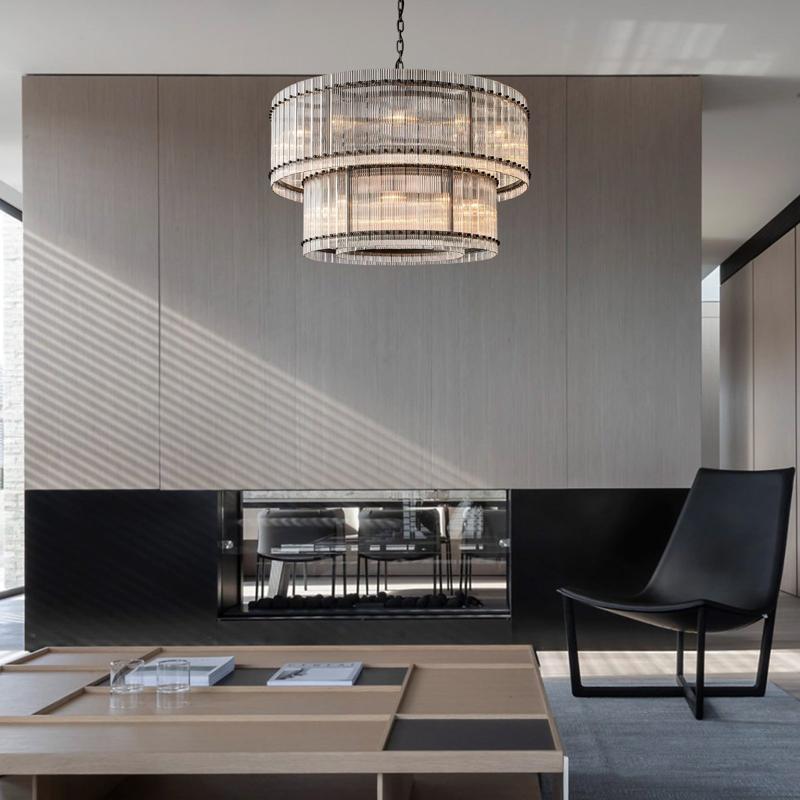 Modern San Marco Luxury Round Chandelier 48"-konalight