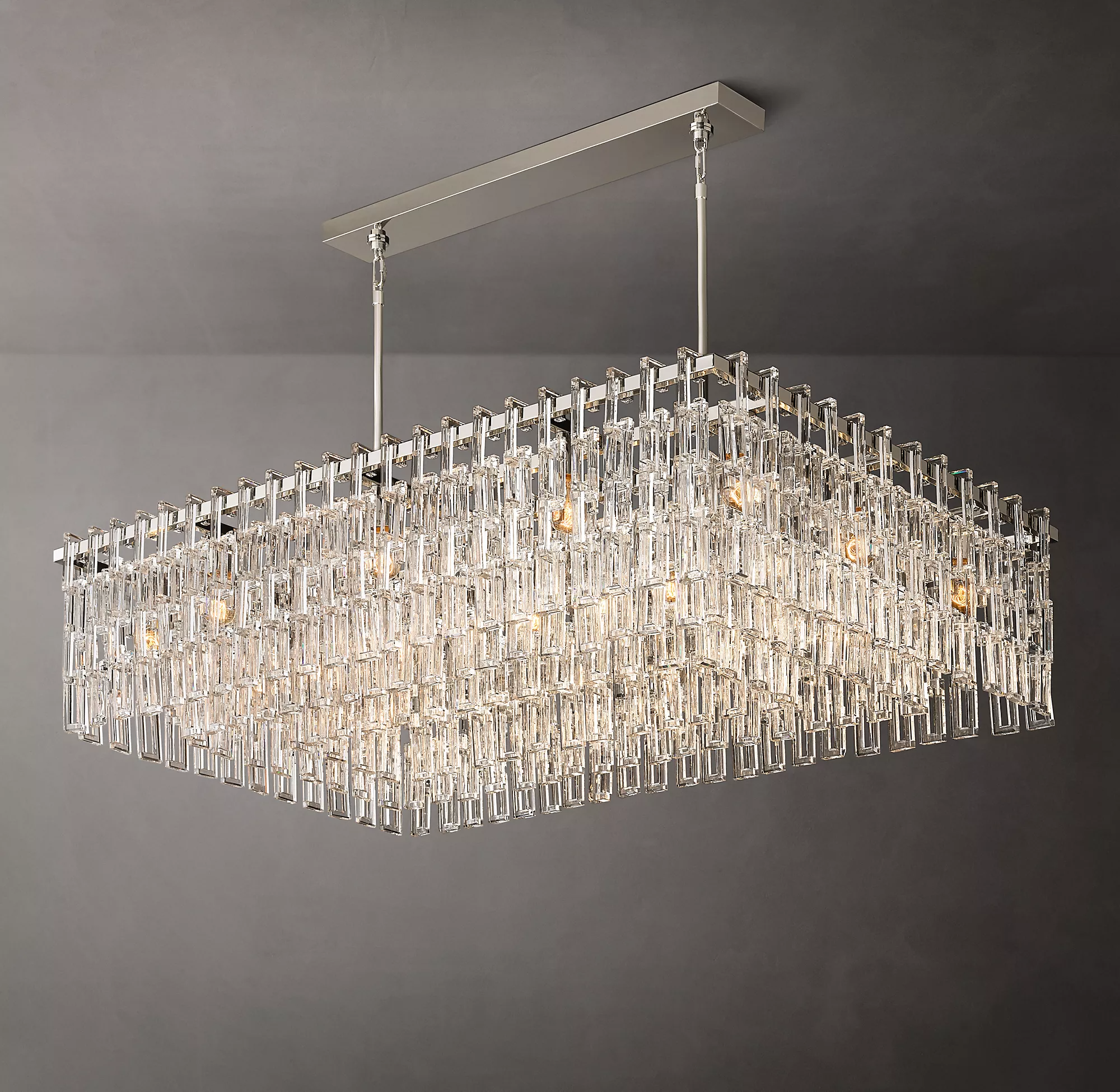 Marignan Rectangular Chandelier 60"