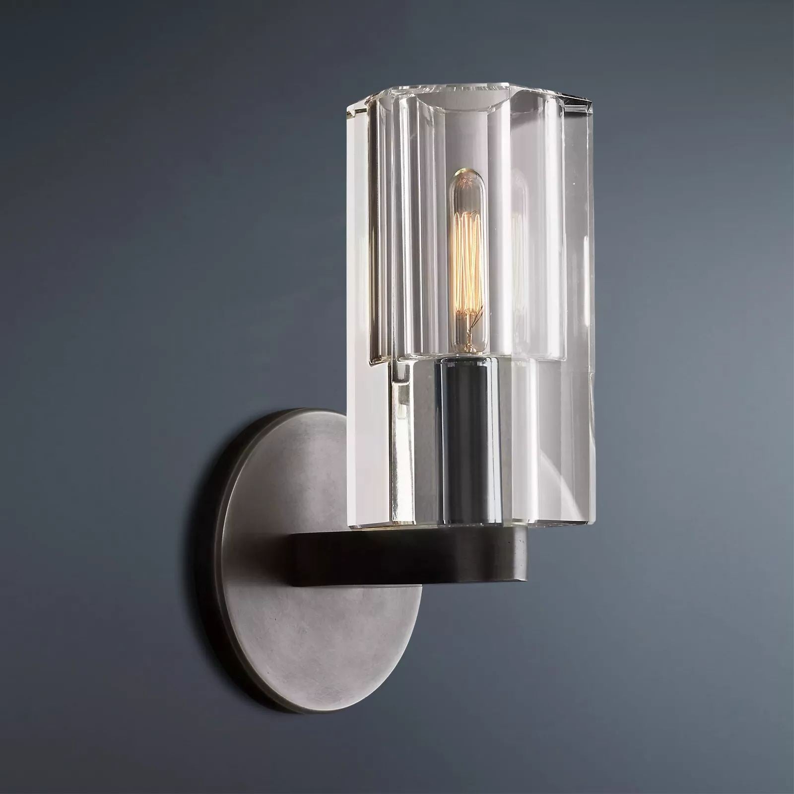 Arcachon Brass Wall Sconce-konalight