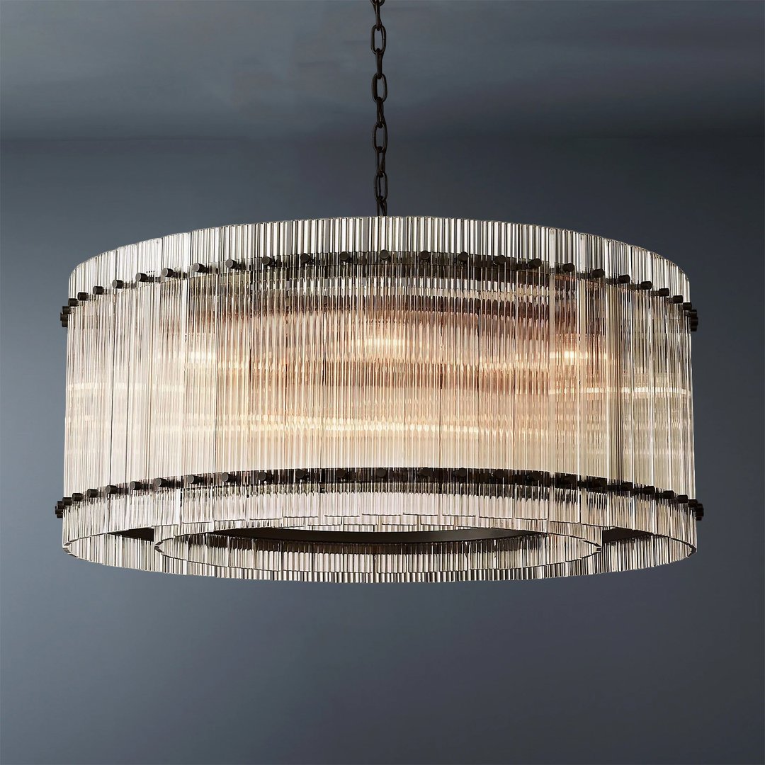 Modern San Marcol Cake Round Luxury Chandelier 37"-konalight