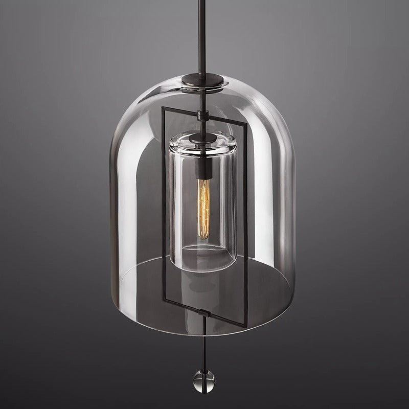 Fulcrum Glass Grand Pendant Light 13"-konalight