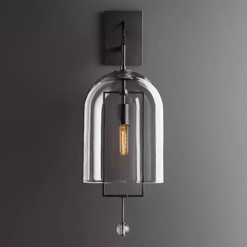 Fulcrum Glass Grand Wall Sconce 29"-konalight