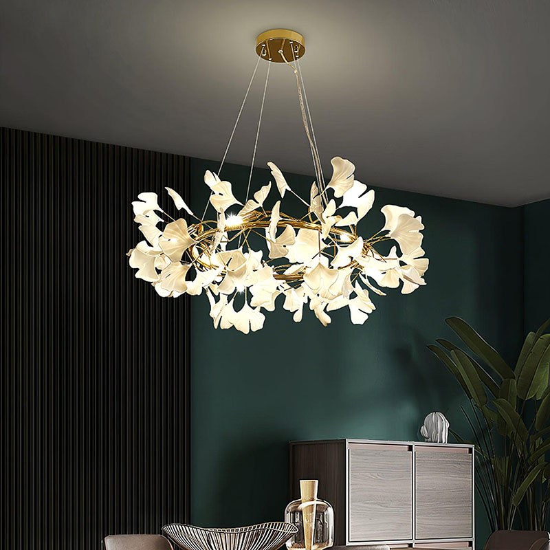 Eloer Gingko Chandelier-C Hanging Light Fixtures