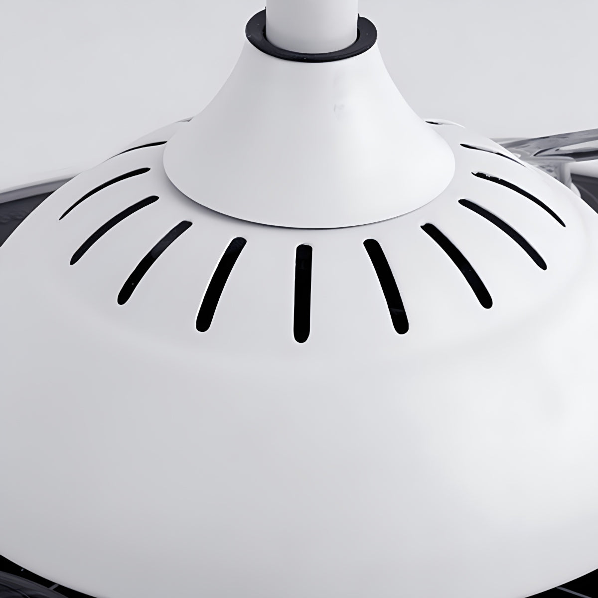 Eloer Remote Minimalist Hugger Ceiling Fan Light