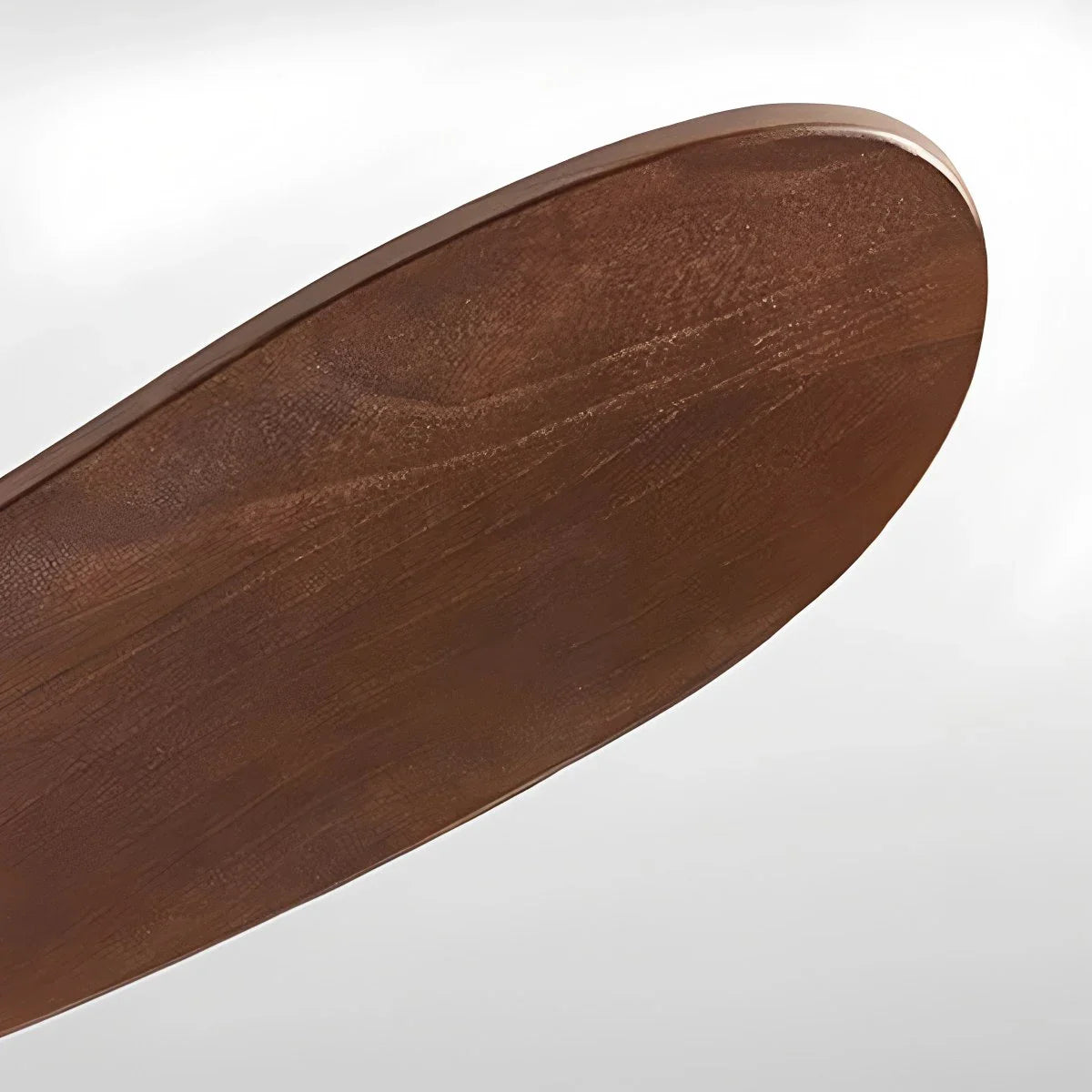 Eloer 5-leaf Solid Wood Ceiling Fan Light