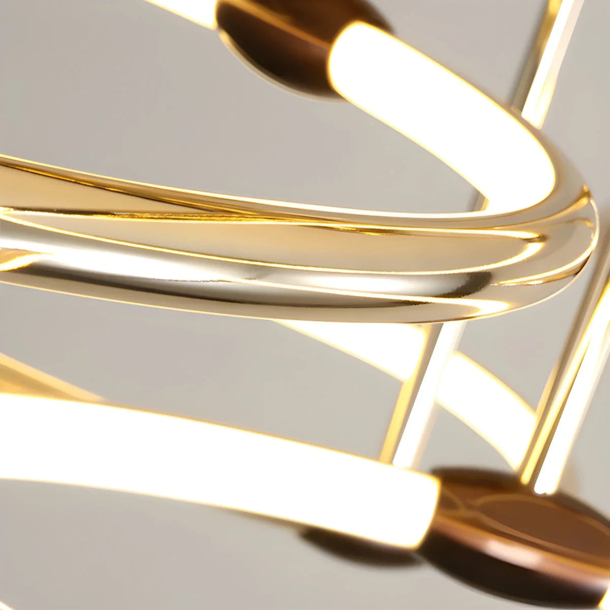 Eloer Metal Circular Chandelier Ceiling Lamp