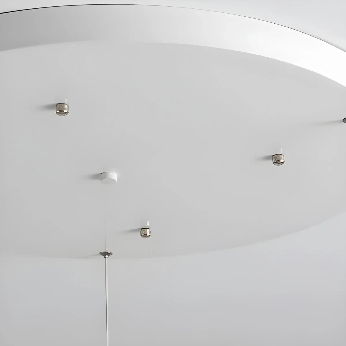 Eloer Modern Attic 3D Moon Celestial Chandelier