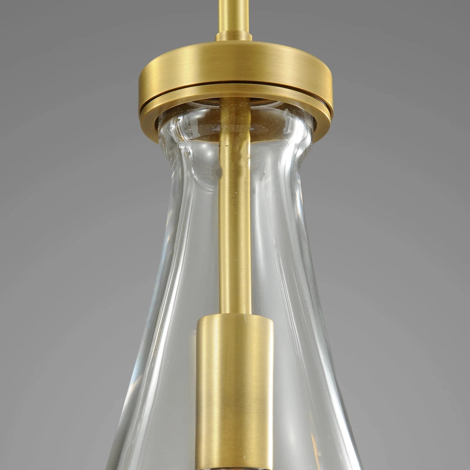 Raindrop Rectangular 5-Light Cord Chandelier