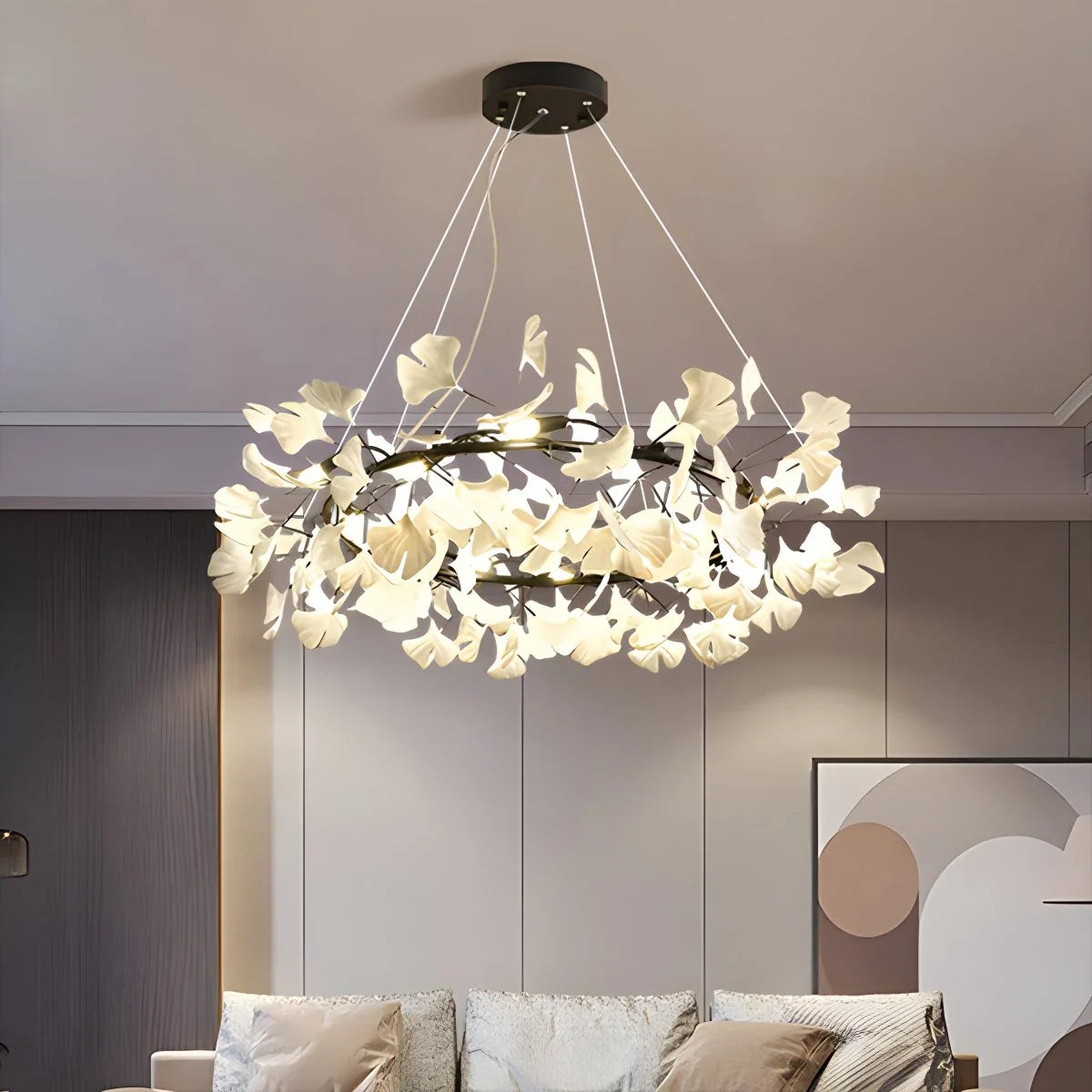 Eloer Gingko Chandelier-C Hanging Light Fixtures