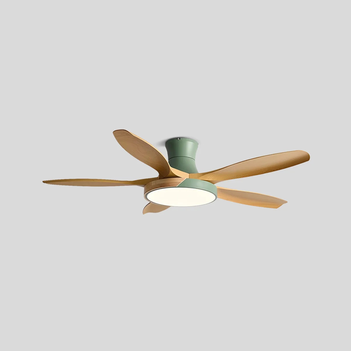 Eloer Nordic 5-Blade LED Ceiling Fan Light