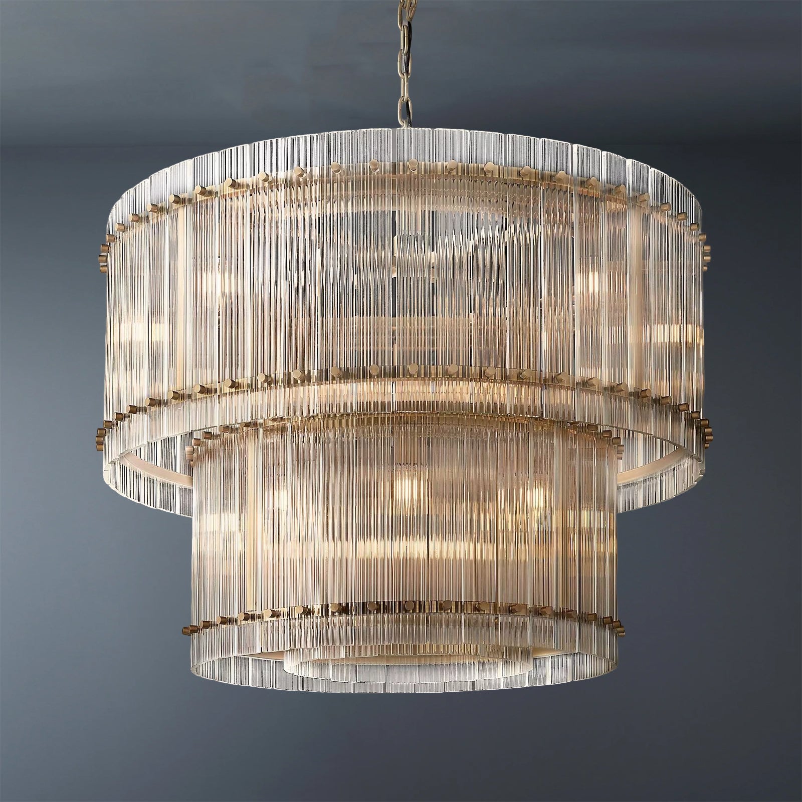 Modern San Marcol Cake Round Luxury Chandelier 37"-konalight