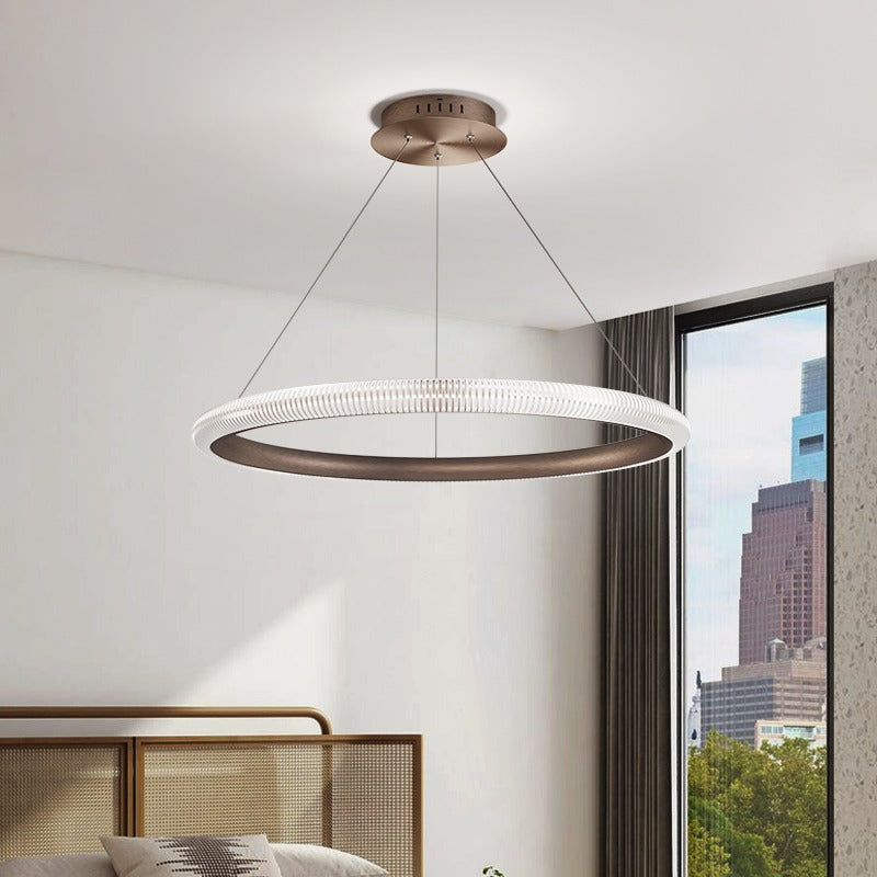 Eloer Nordic Circular Chandelier for Living Room