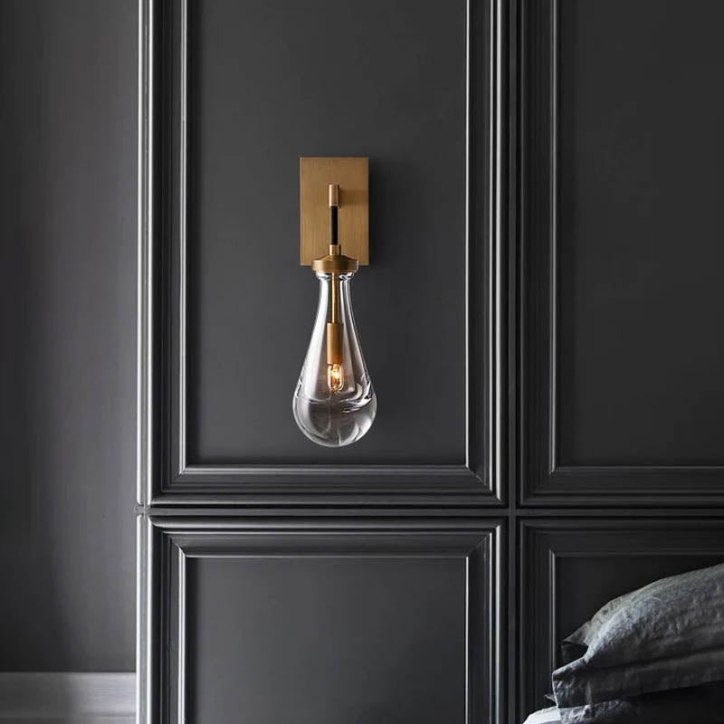 Raindrop Wall Sconce,Rain Wall Light(Rod)