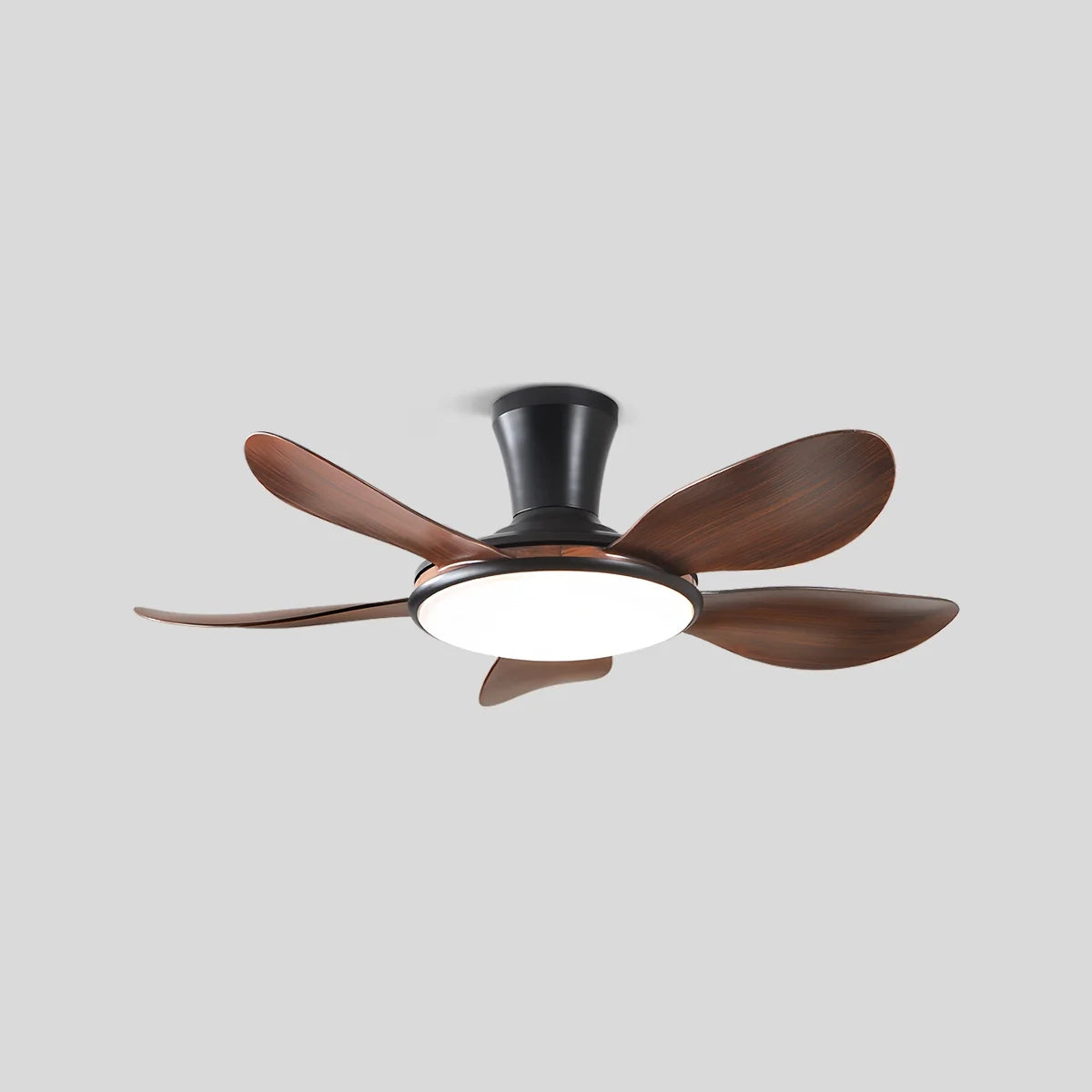 Eloer Silent Remote Control LED Ceiling Fan Light