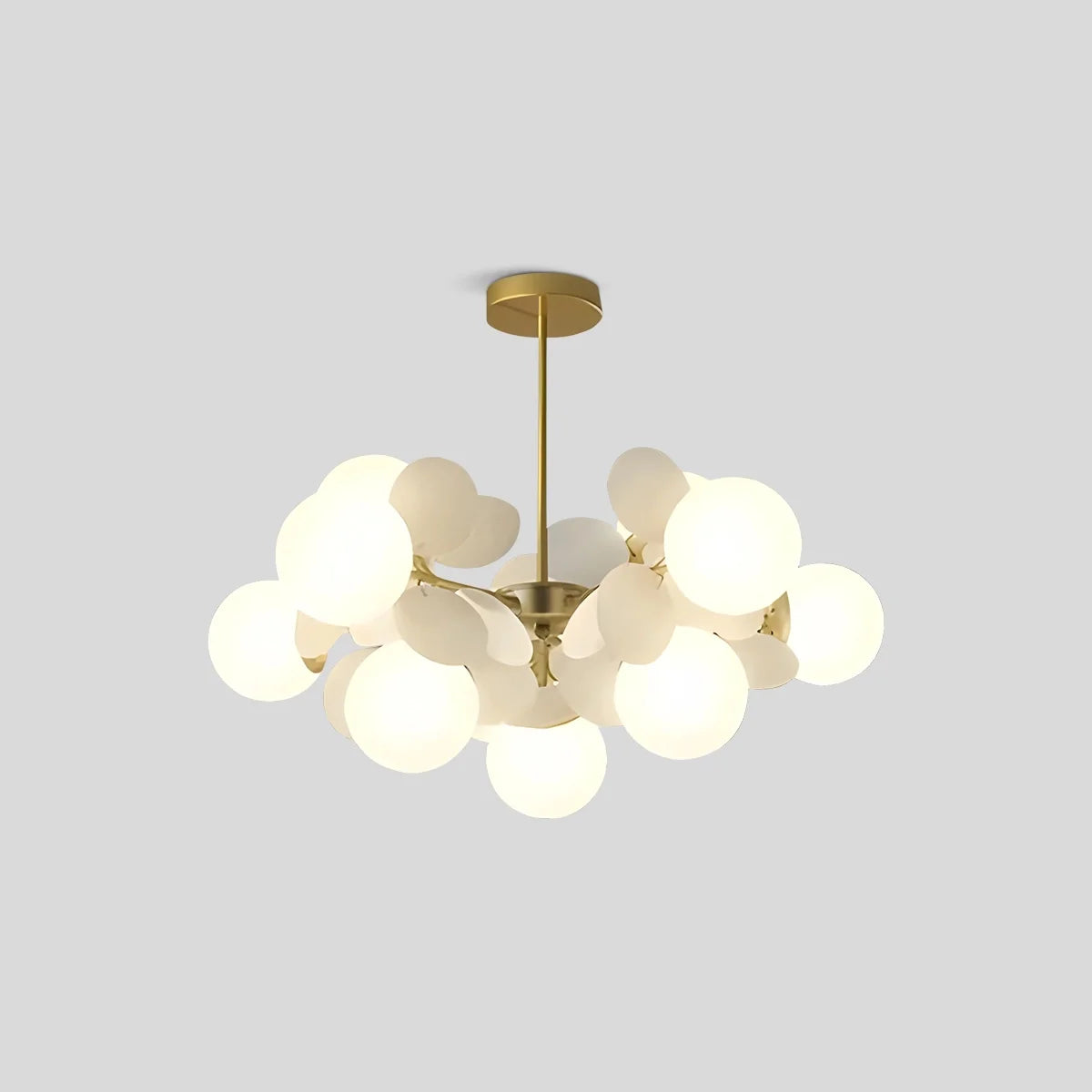 Eloer Colorful Flash Modern Chandelier for Bedroom
