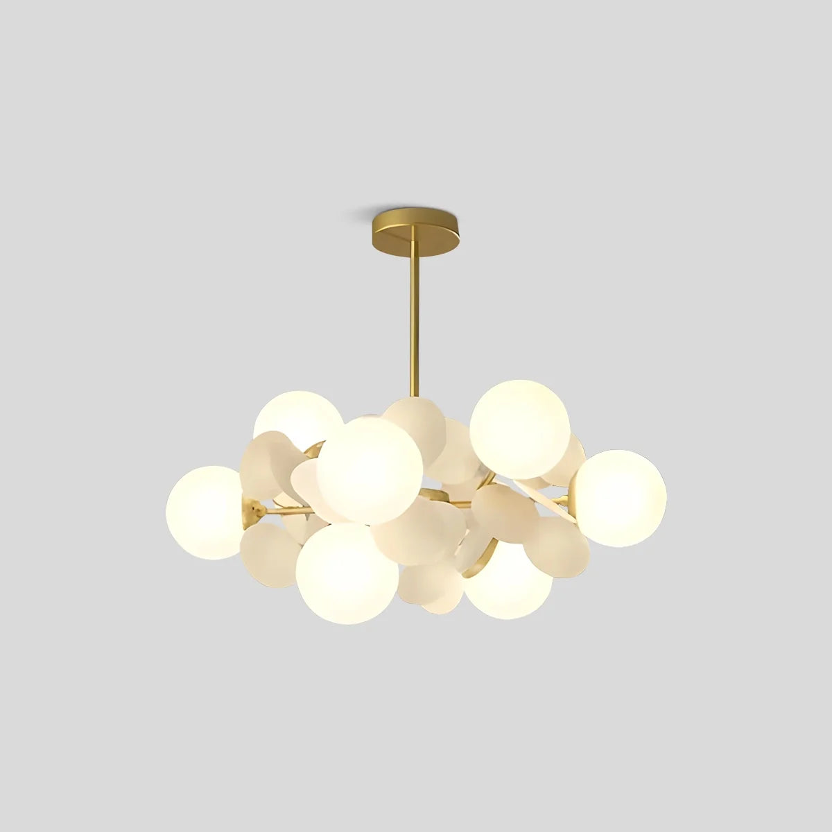 Eloer Colorful Flash Modern Chandelier for Bedroom