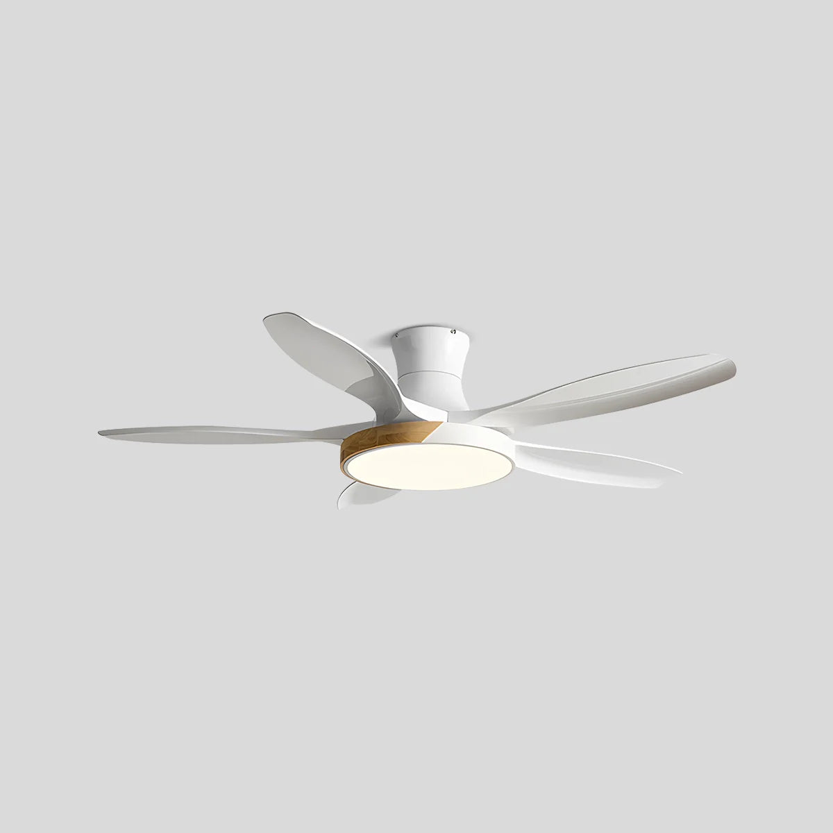 Eloer Nordic 5-Blade LED Ceiling Fan Light