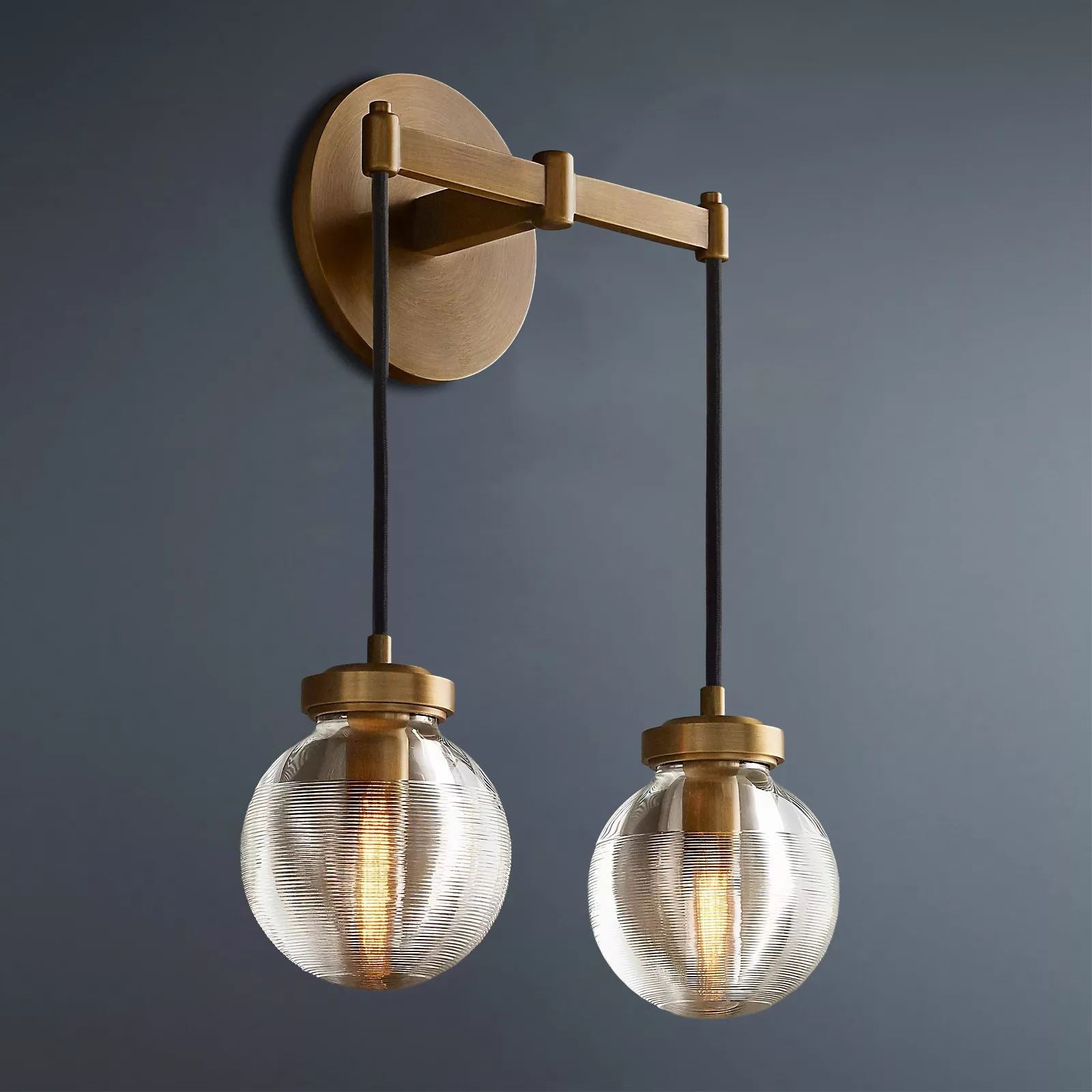 Double Pearl Wall Sconces, Wall Sconces-konalight