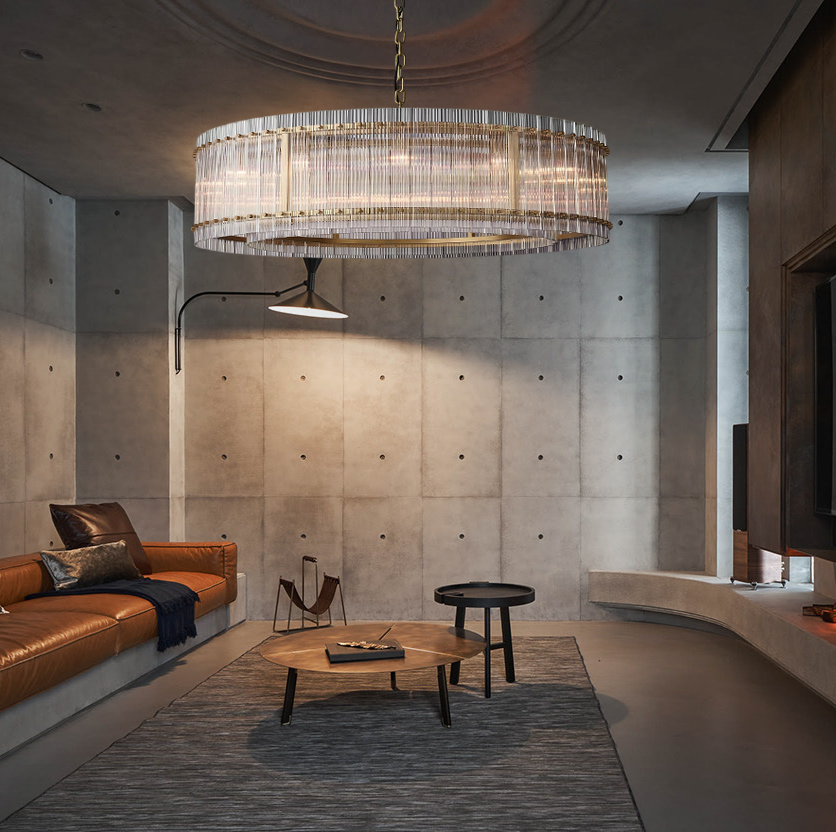 Modern San Marcol Cake Round Luxury Chandelier 48"-konalight