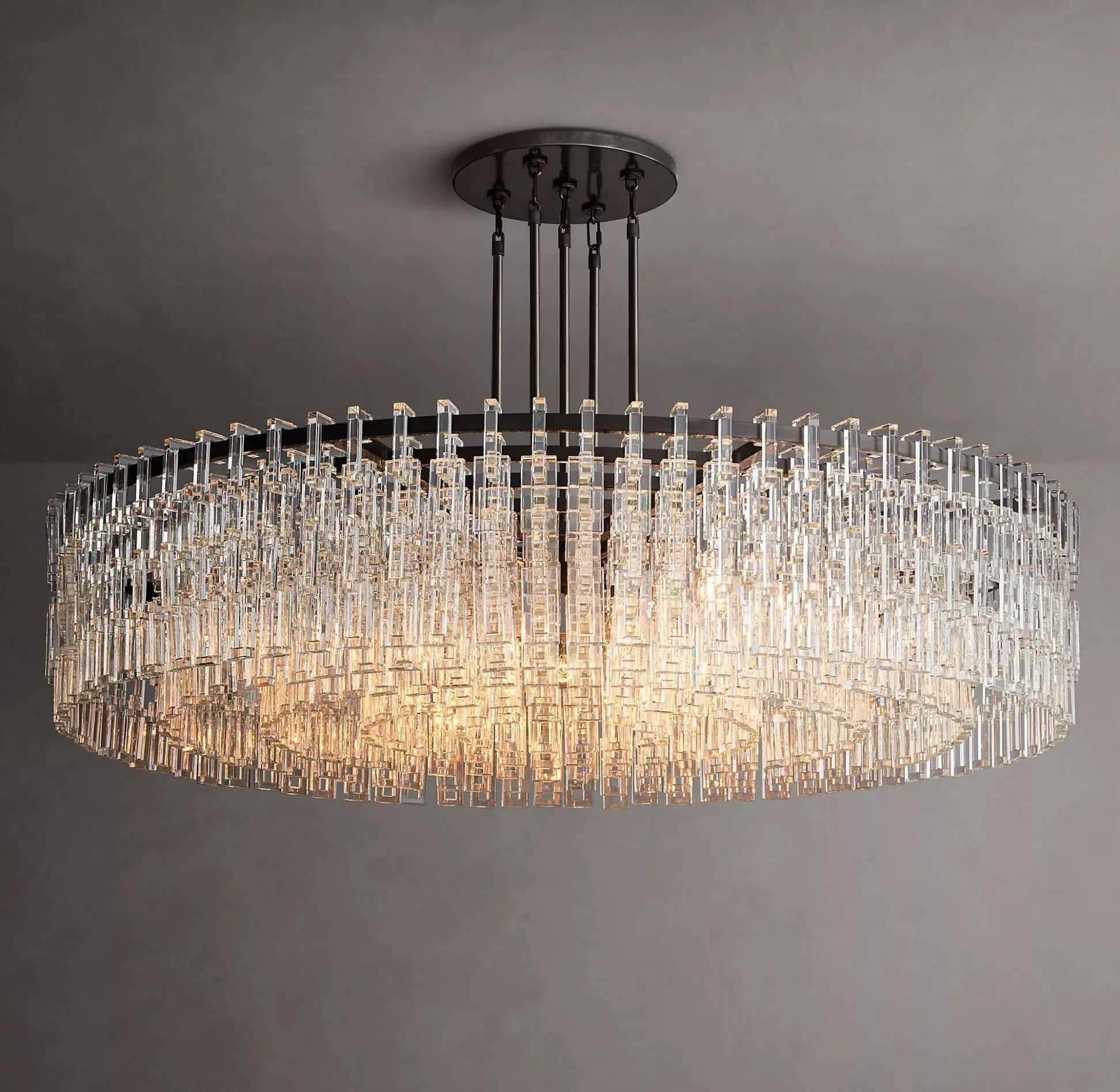 Marignan Round Chandelier 60"