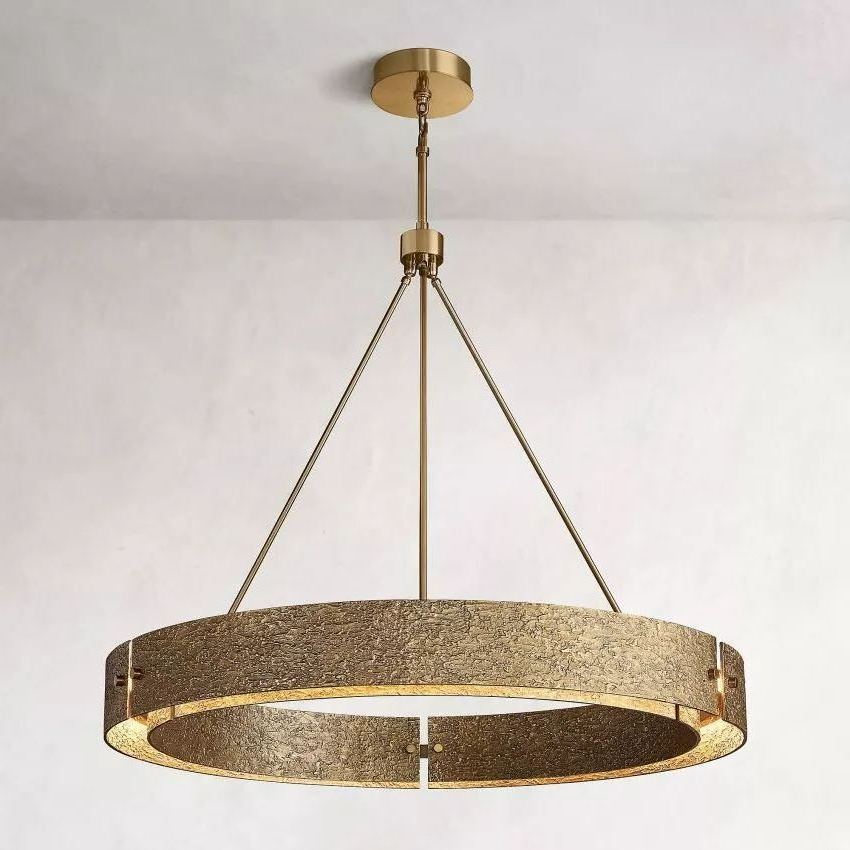 Vouvray Round Brass Chandelier D36"/D48"/D60"-konalight