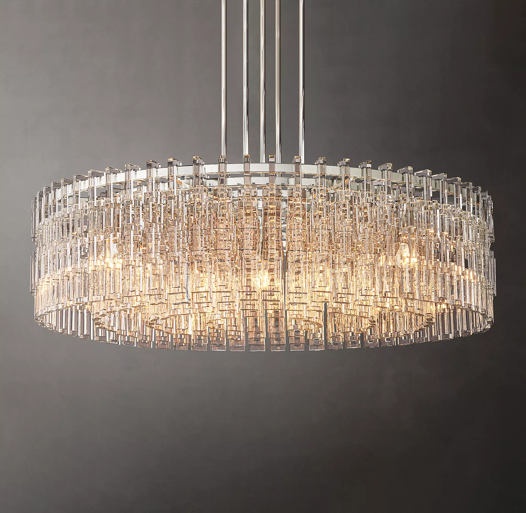Marignan Round Chandelier 48"-konalight