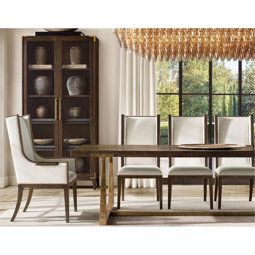 Mia Smoke Glass Tiered Rectangular Chandelier For Dinning Room-konalight