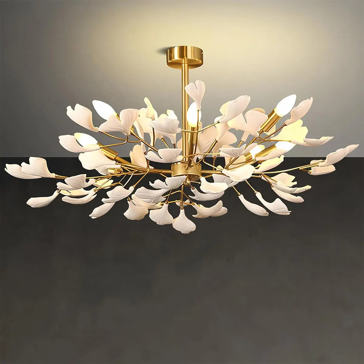 Eloer Gingko Chandelier-A for Bedroom Living Room