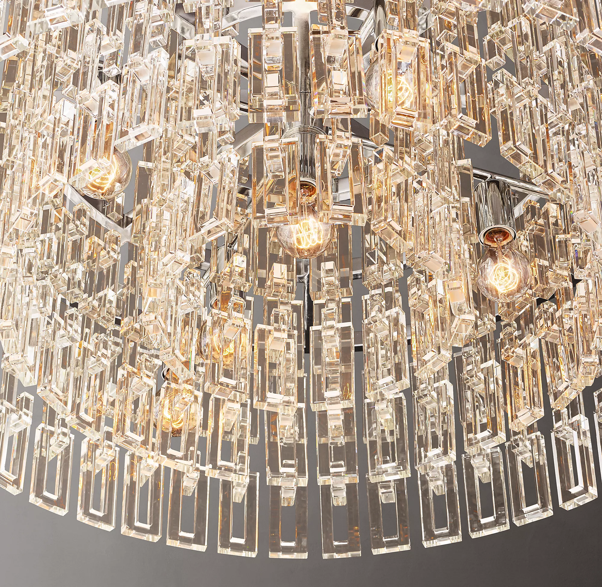 Marignan Round Chandelier 60"