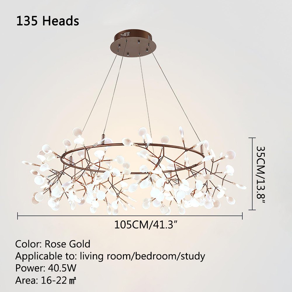 Eloer Branch Firefly Chandelier for Living Room