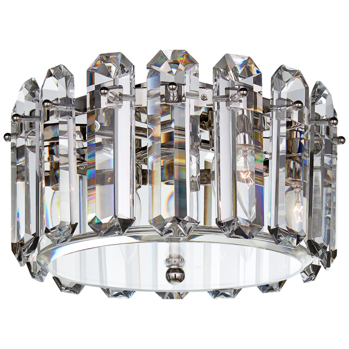 Bonning Crystal 14" Flush Mount-konalight