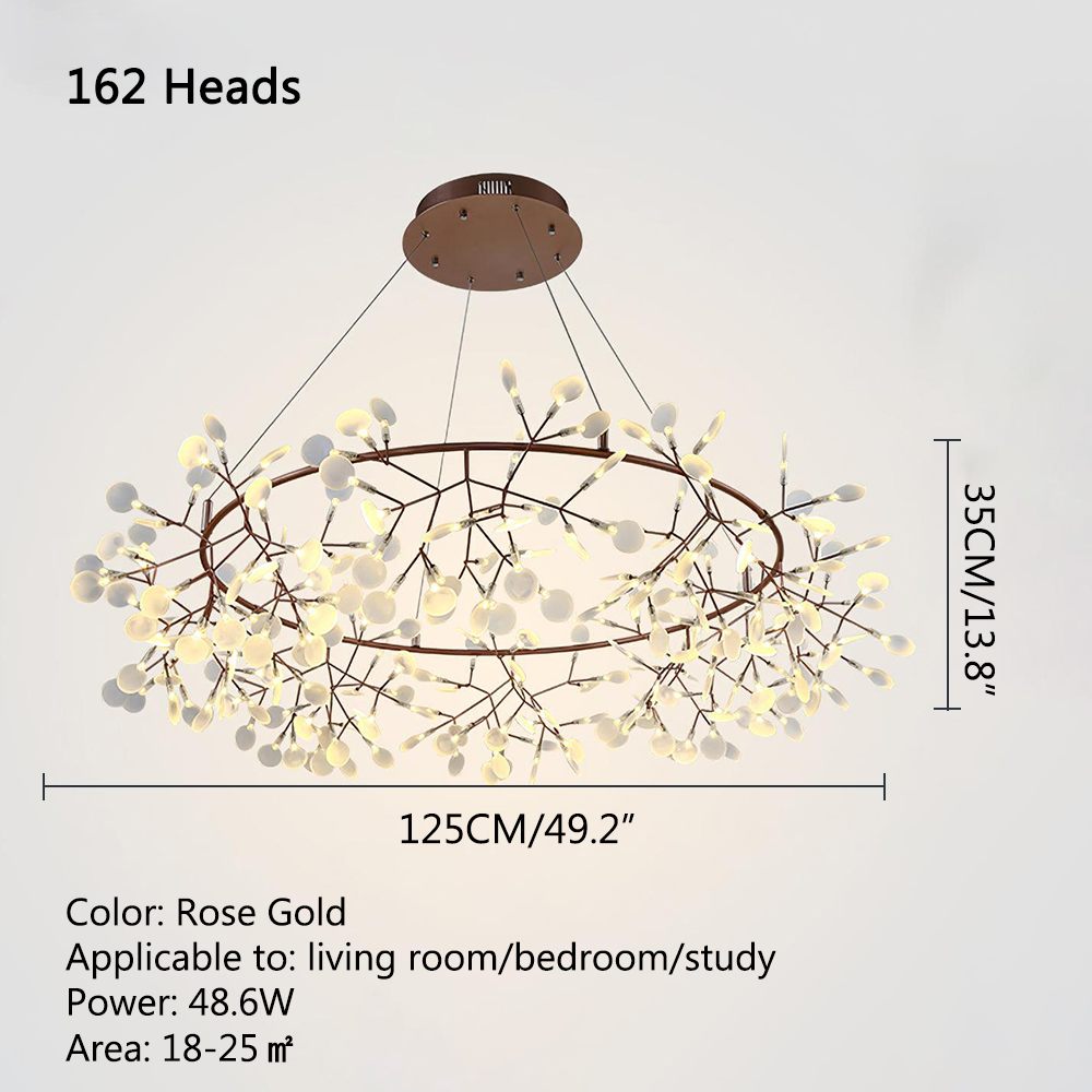 Eloer Branch Firefly Chandelier for Living Room