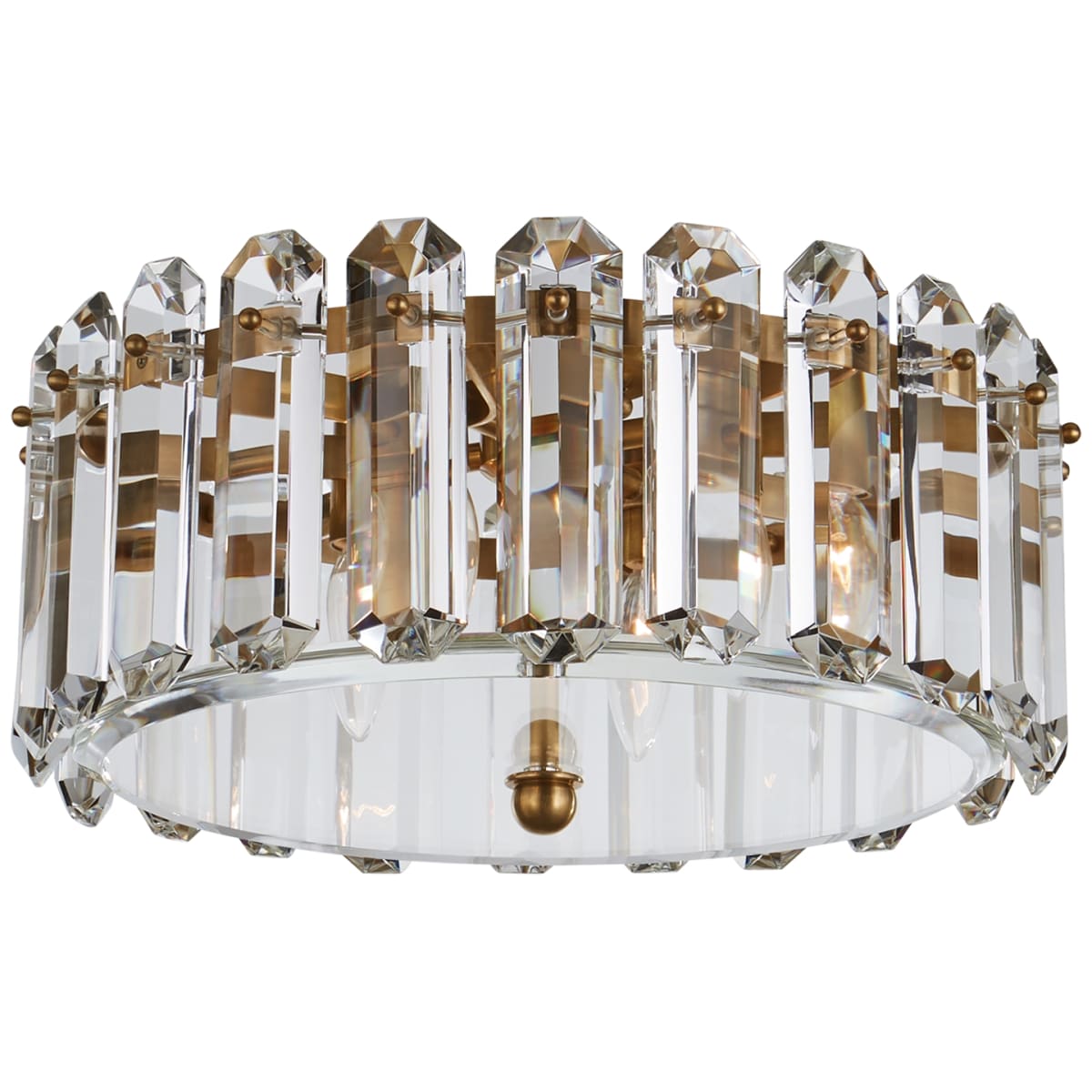 Bonning Crystal 18" Flush Mount