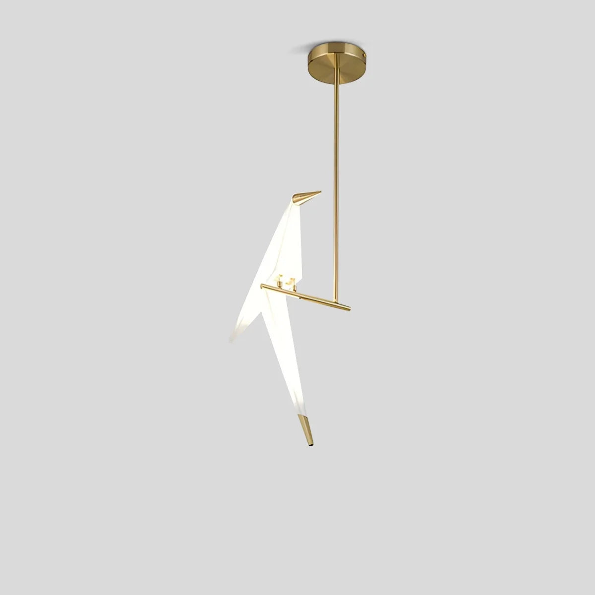 Eloer Paper Crane Bird Chandelier for Dining Room