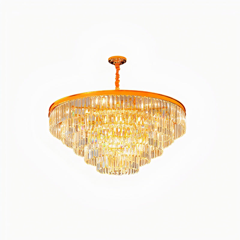 Eloer Light Luxury Crystal Chandelier for Living Room