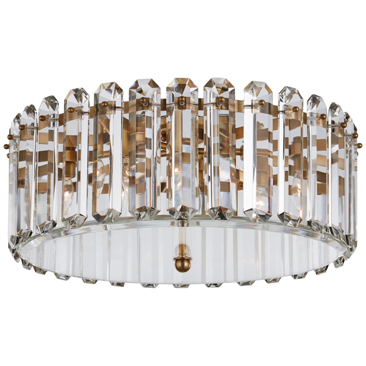 Bonning Crystal 25" Flush Mount-konalight