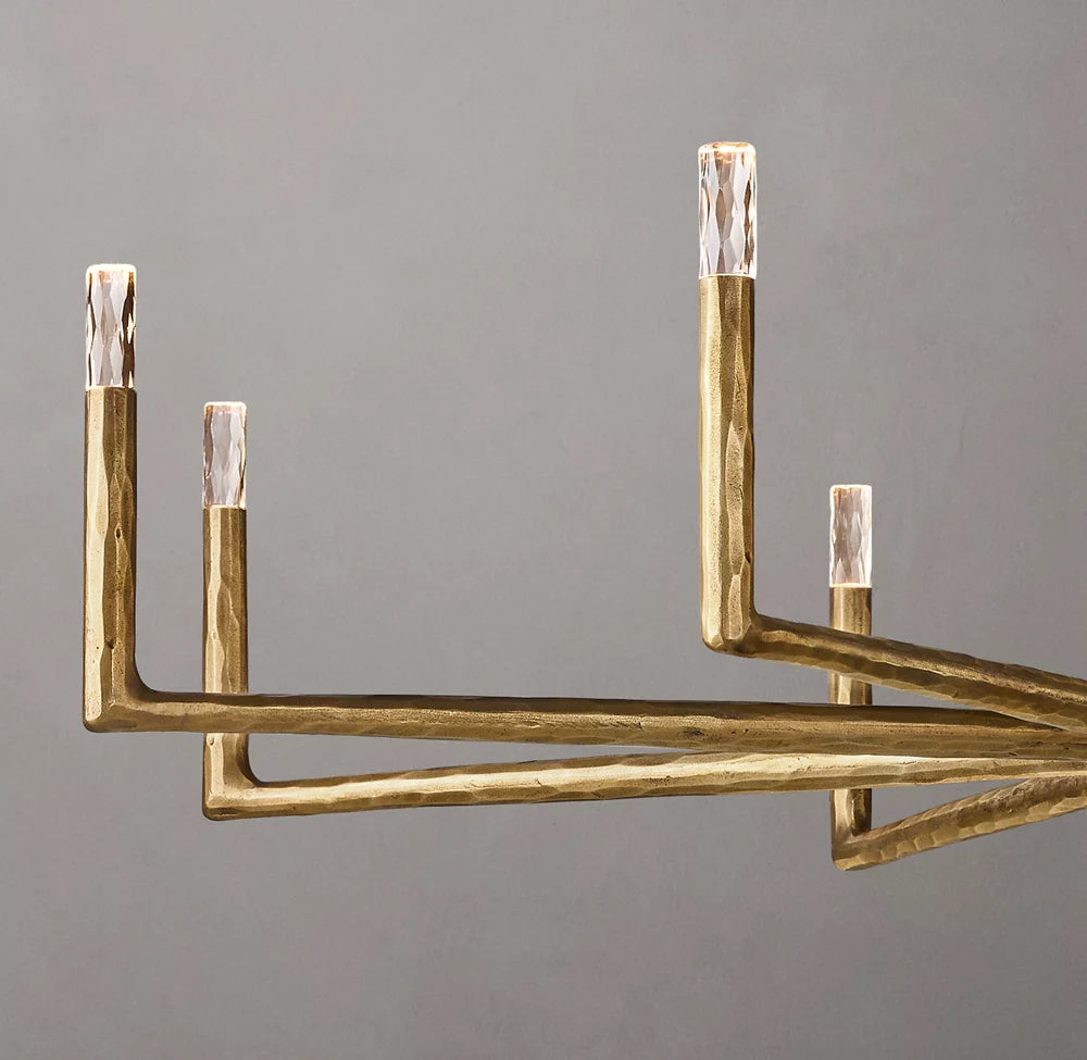 Thaddeus Round Chandelier 60" For Living Room-konalight